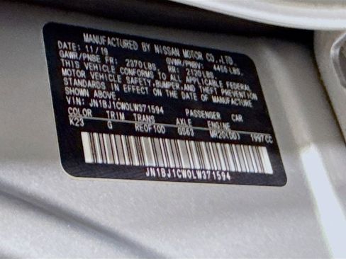 Certified 2020 Nissan Rogue Sport S image 34