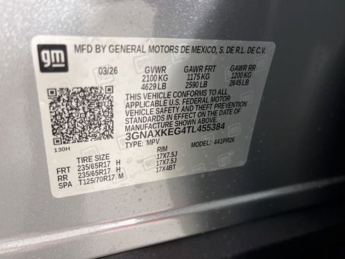 New 2026 Chevrolet Equinox ACTIV w/ Convenience Package III FWD image 24