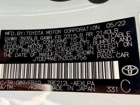 Used 2022 Toyota Corolla LE FWD image 47