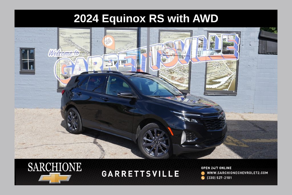 Used 2024 Chevrolet Equinox RS w/ RS Leather Package AWD/4WD image 1