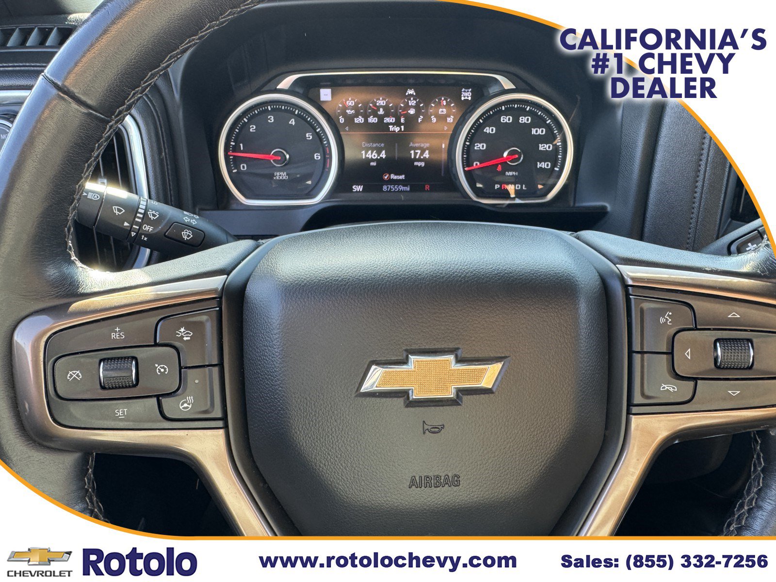 Used 2022 Chevrolet Silverado 1500 High Country w/ Technology Package AWD/4WD image 24