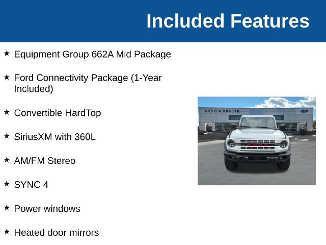 New 2026 Ford Bronco Heritage Edition AWD/4WD image 4