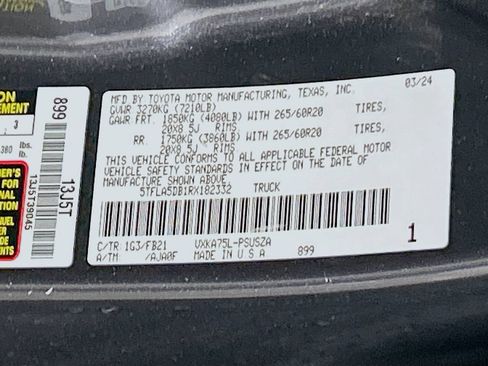 Used 2024 Toyota Tundra SR5 AWD/4WD image 28
