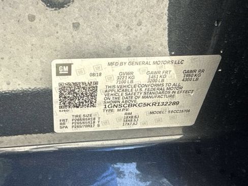 Used 2019 Chevrolet Tahoe LT w/ Texas Edition Package RWD image 38