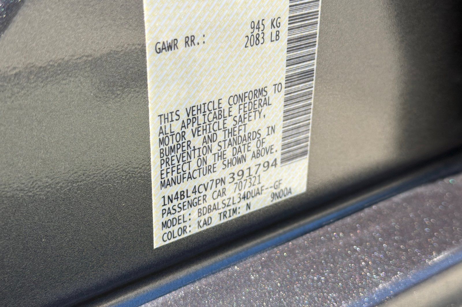 Used 2023 Nissan Altima 2.5 SR w/ SR Premium Package FWD image 32