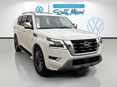 Used 2022 Nissan Armada Platinum w/ Captain's Chairs Package