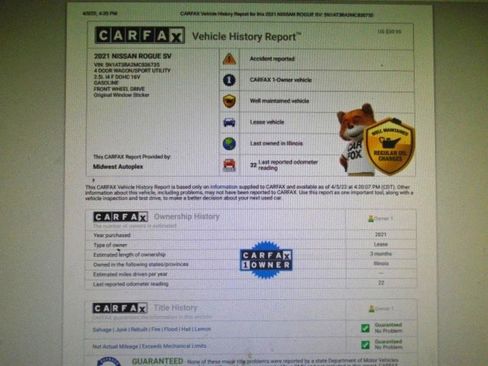 Used 2021 Nissan Rogue SV image 10