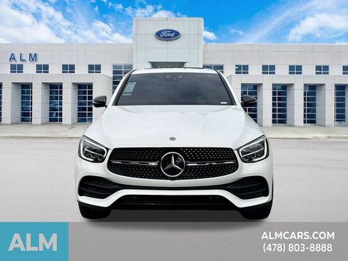 Used 2022 Mercedes-Benz GLC 300 4MATIC Coupe w/ AMG Line image 2
