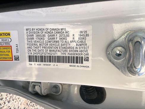 Used 2026 Honda Civic Sport image 34