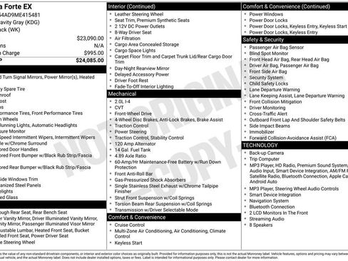 Used 2021 Kia Forte EX FWD image 23