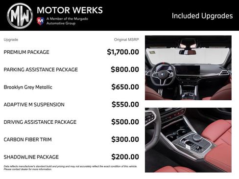 New 2026 BMW 440i xDrive w/ Premium Package AWD/4WD image 4