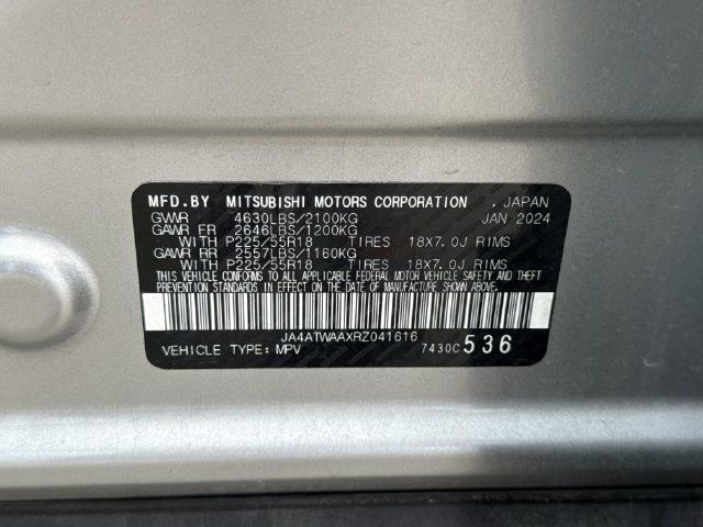 Used 2024 Mitsubishi Eclipse Cross SE AWD/4WD image 34
