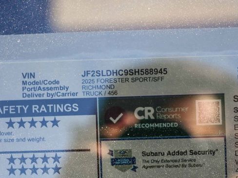 New 2025 Subaru Forester Sport image 26