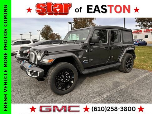 Used 2022 Jeep Wrangler Unlimited Sahara w/ Cold Weather Group image 1