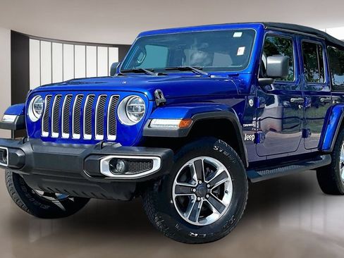 Used 2020 Jeep Wrangler Unlimited Sahara AWD/4WD image 1