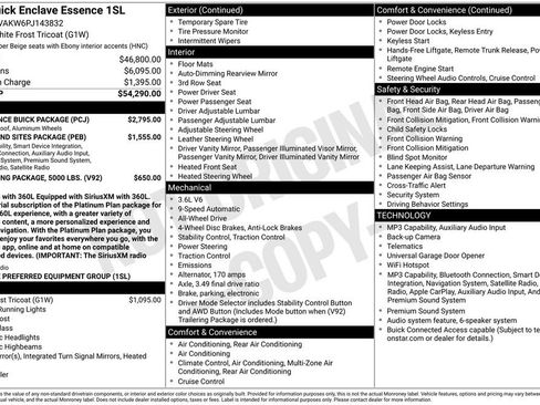 Used 2023 Buick Enclave Essence w/ Experience Buick Package AWD/4WD image 26