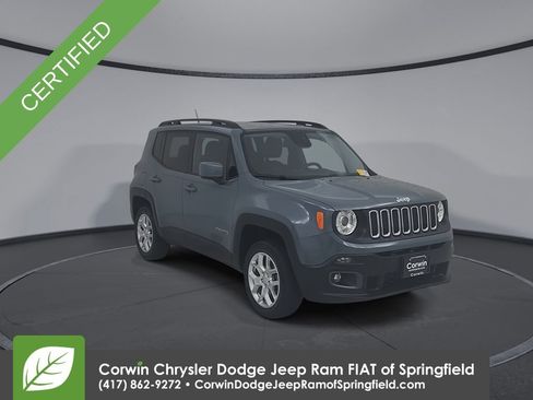 Certified 2017 Jeep Renegade Latitude w/ Safety & Security Group AWD/4WD image 4