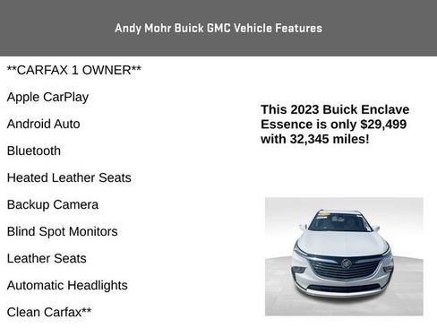 Used 2023 Buick Enclave Essence FWD image 4