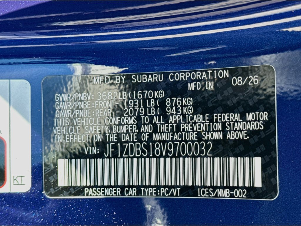 New 2027 Subaru BRZ tS RWD image 39