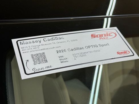 New 2026 Cadillac Optiq Sport 1 image 22