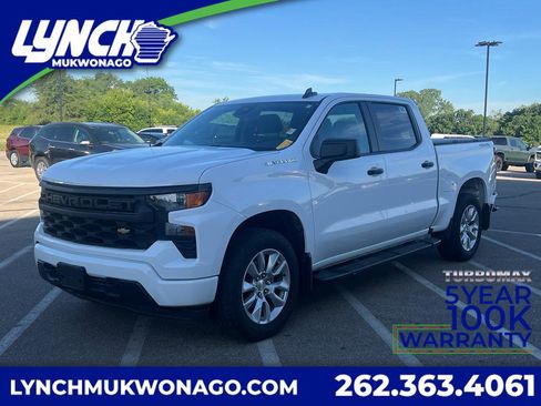 Used 2022 Chevrolet Silverado 1500 Custom AWD/4WD image 1