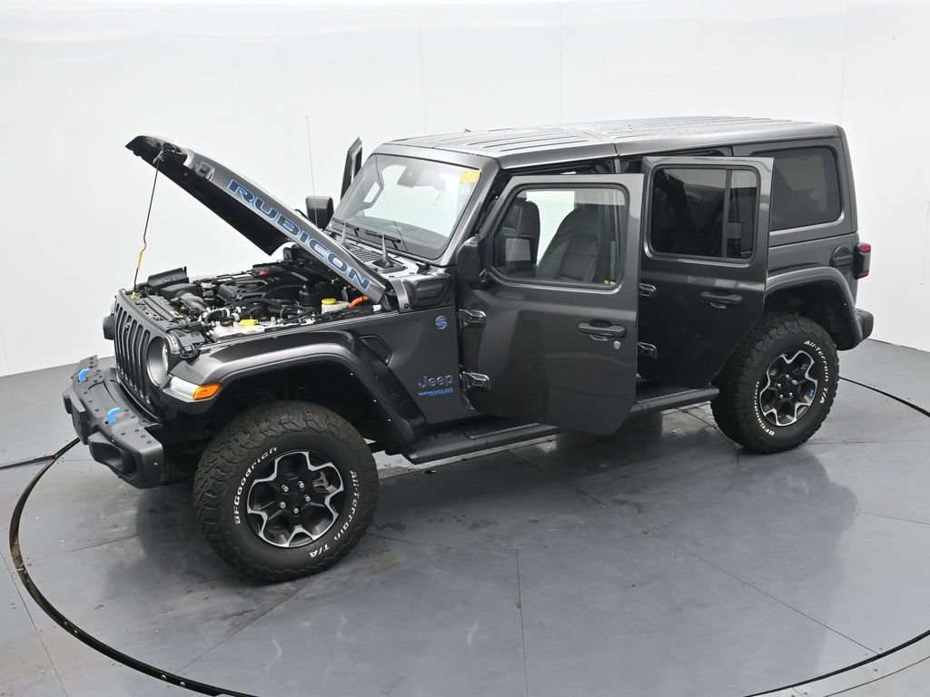 Used 2021 Jeep Wrangler Unlimited Rubicon 4xe w/ Steel Bumper Group AWD/4WD image 40