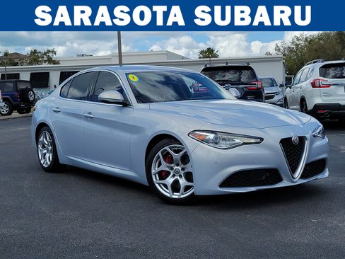 Used 2020 Alfa Romeo Giulia Ti w/ Active Blind Spot Package image 1