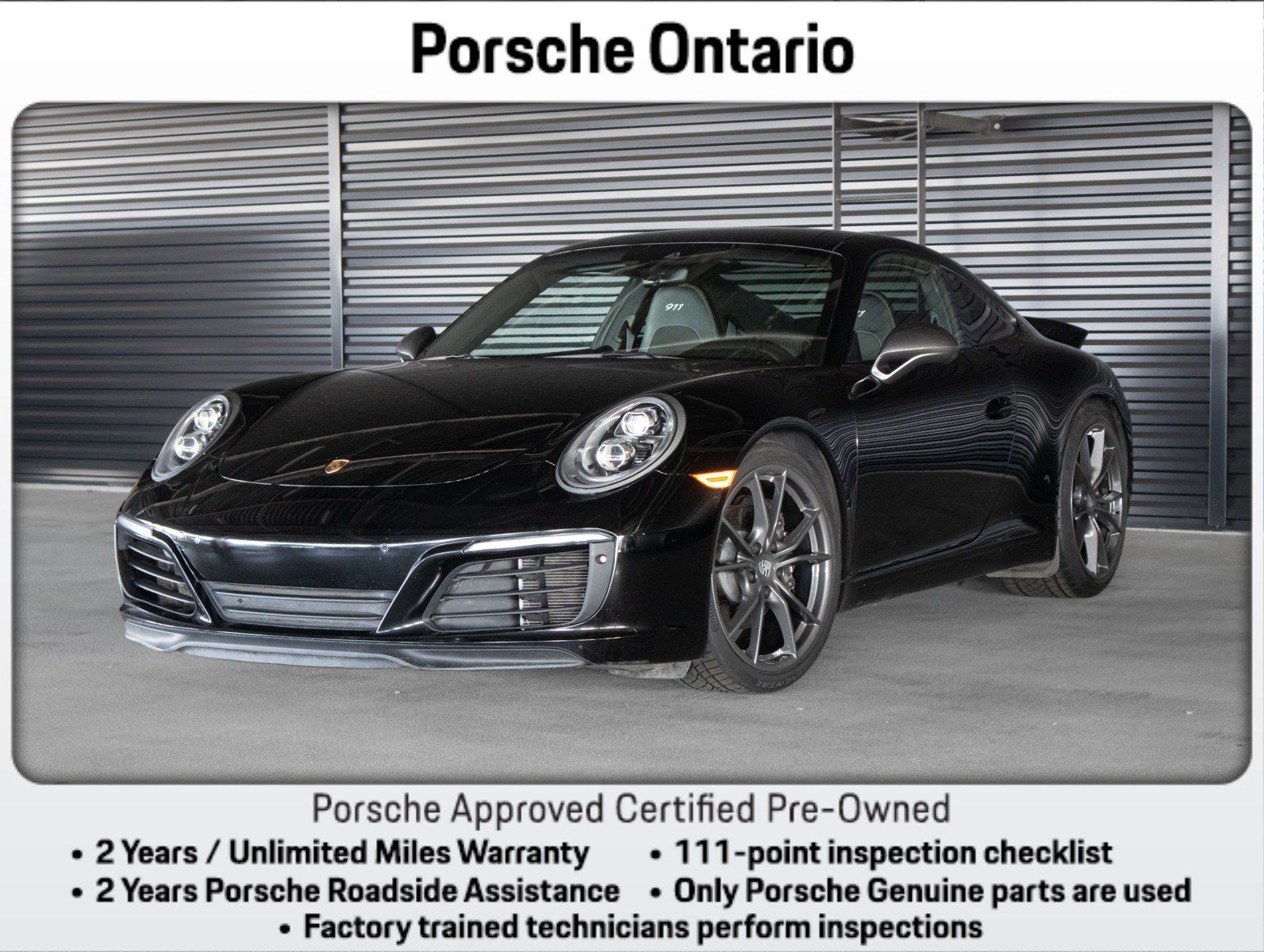 Certified 2018 Porsche 911 Carrera T RWD image 1