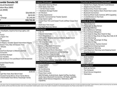 Certified 2025 Hyundai Sonata SE FWD image 32