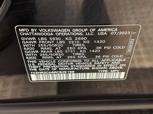Certified 2024 Volkswagen Atlas SE AWD/4WD image 29