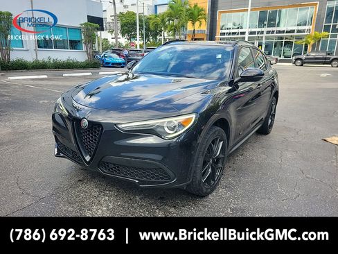 Used 2021 Alfa Romeo Stelvio Sprint w/ Nero Edizione RWD image 1