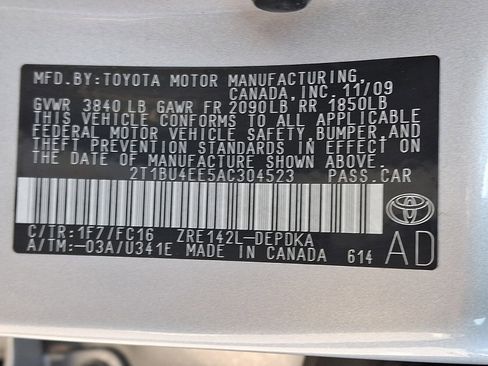 Used 2010 Toyota Corolla LE image 23