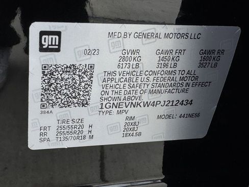 Used 2023 Chevrolet Traverse High Country w/ LPO, Floor Liner Package image 33