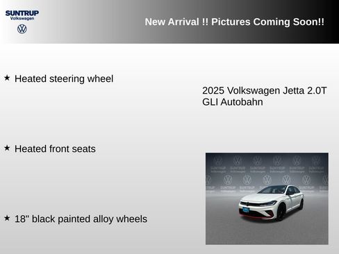 Used 2025 Volkswagen Jetta GLI Autobahn w/ GLI Black Package FWD image 12