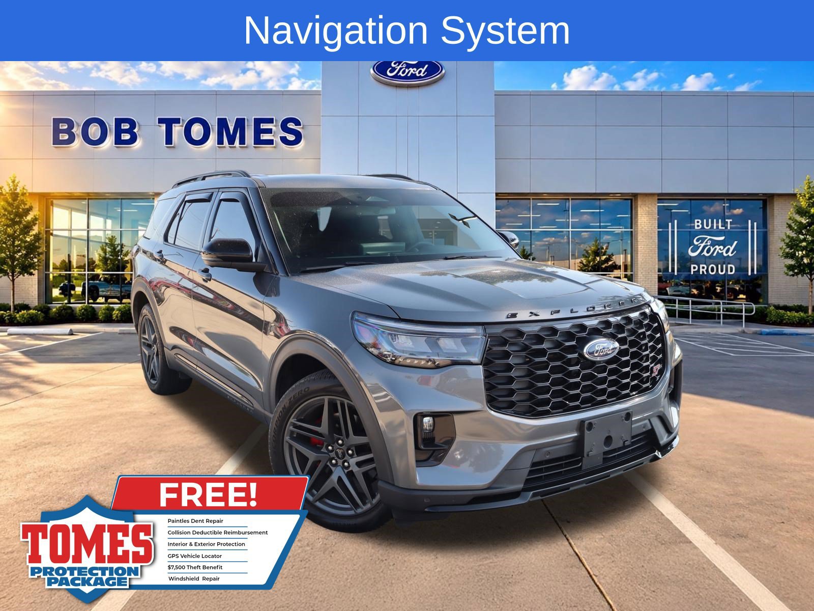 Certified 2025 Ford Explorer ST AWD/4WD image 1