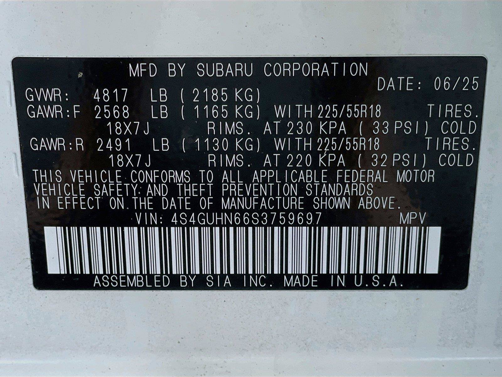 Certified 2025 Subaru Crosstrek 2.5i Limited w/ Crosstrek Mirror Package AWD/4WD image 36