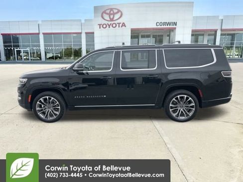 Used 2023 Jeep Grand Wagoneer L Series III w/ Rear Seat Video Group 1 image 2