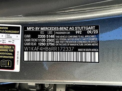 Certified 2024 Mercedes-Benz C 300 4MATIC Sedan w/ Pinnacle Trim Package image 22