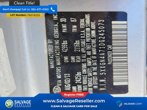 Used 2013 Kia Optima EX w/ Premium Pkg image 16