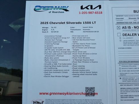 Used 2025 Chevrolet Silverado 1500 LT RWD image 37