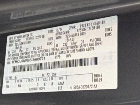 Used 2025 Ford Escape ST-Line FWD image 12