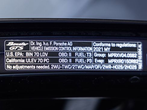 Certified 2021 Porsche 718 Boxster GTS image 32