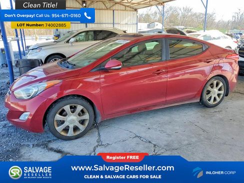 Used 2012 Hyundai Elantra Limited w/ Technology Pkg 5 FWD image 1