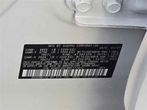 Used 2021 Subaru Outback Limited image 20