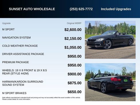Used 2015 BMW 435i Convertible RWD image 22