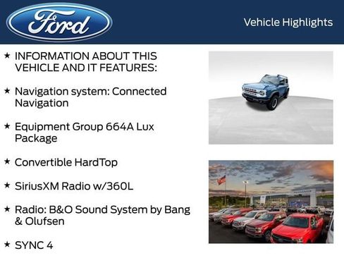 Used 2024 Ford Bronco Heritage Edition AWD/4WD image 5