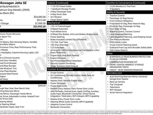 Used 2023 Volkswagen Jetta SE FWD image 2
