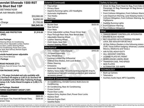 Certified 2022 Chevrolet Silverado 1500 RST image 2