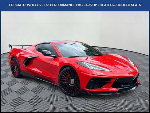 Used 2020 Chevrolet Corvette Stingray Premium Cpe w/ 3LT Preferred Equipment Group RWD image 1