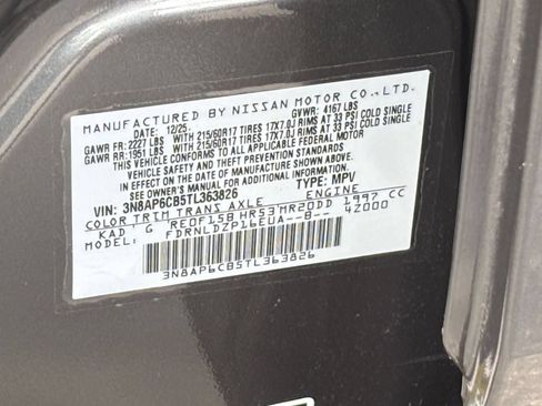Used 2026 Nissan Kicks SV w/ Cold Weather Package AWD/4WD image 31